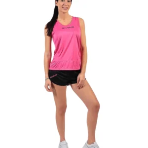 Set echipament atletism Givova New York, Fuxia / Negru