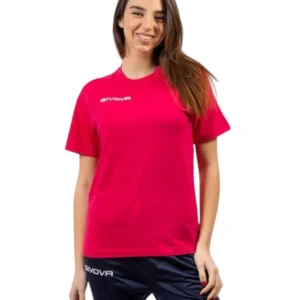 Tricou Givova, COTONE FRESH ROZ FLUO
